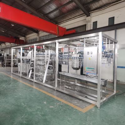 300 - 500BPH 이동 가축 도살소 기계 콤팩트 치킨 도살 라인